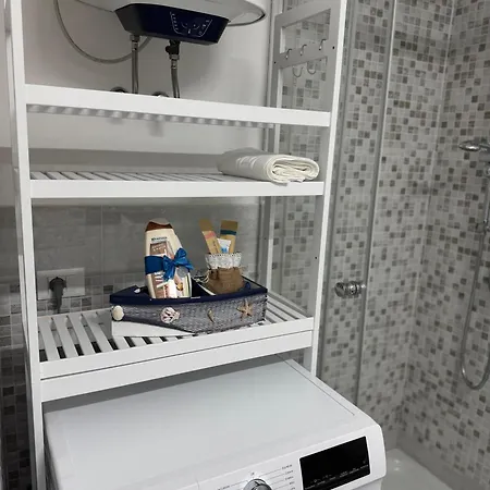 公寓 Casetta Blu Mondello Zona Partanna